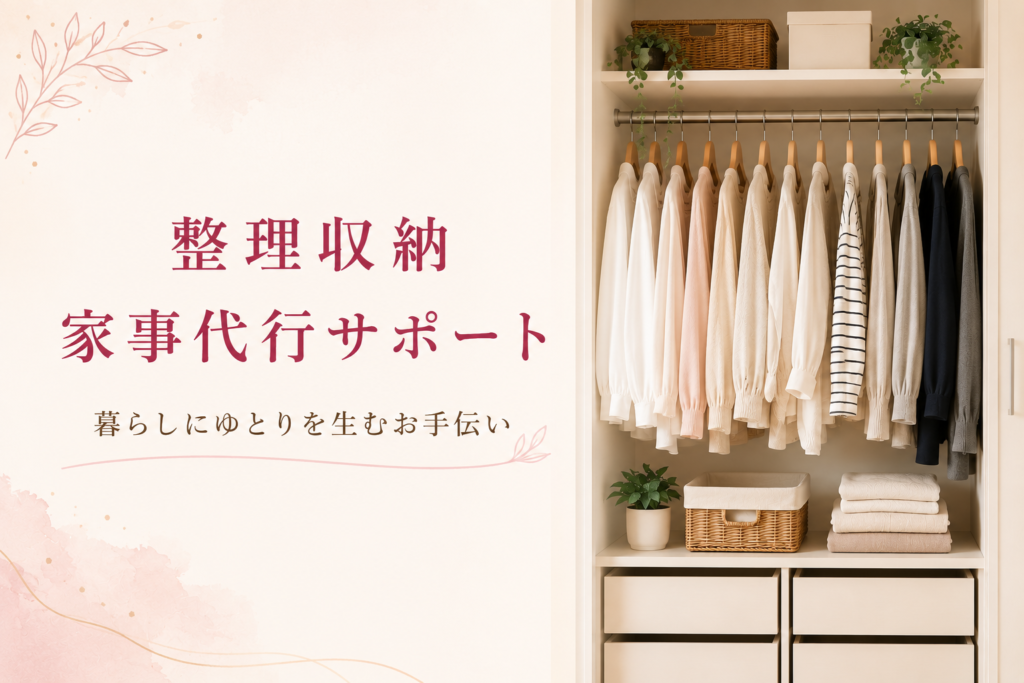 整理収納・家事代行 – ともサポ